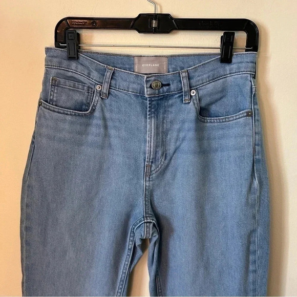 Everlane High Rise Skinny Ankle Jeans 28 Light Wash - Picture 2 of 6